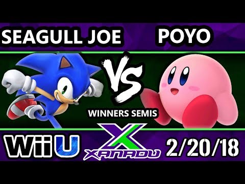 S@X 242 Smash 4 - Seagull Joe (Sonic) Vs. Poyo (Kirby) - SSB4 Winners Semis - Smash Wii U