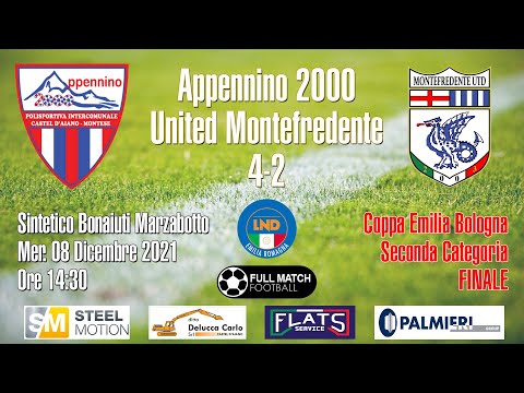 Calcio - Seconda Cat - Coppa Emilia - Finale - Appennino 2000 4-2 United Montefredente - 08/12/2021