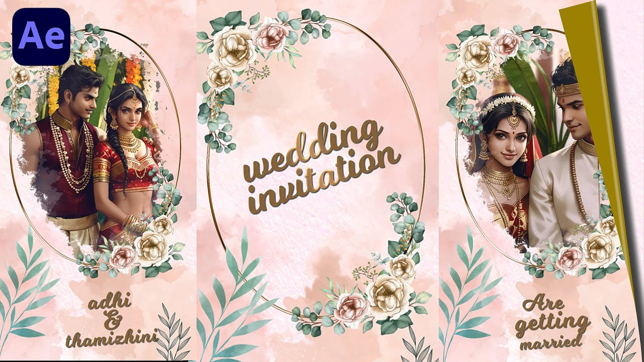 Marriage Title Animation – After Effects Template