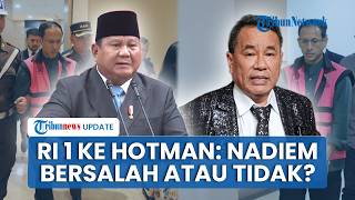 Prabowo Tegas Tanya ke Hotman Paris soal Kasus Chromebook: Nadiem Makarim Bersalah atau Tidak?