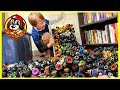 KIDS PLAY ALONG BUILD WITH CALEB A MONSTER TRUCK ARENA RACE TRACK COMPILATION