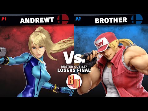 Buster Out #27 - AndrewT (ZSS) VS Brother (Incineroar, Terry) - Losers Final