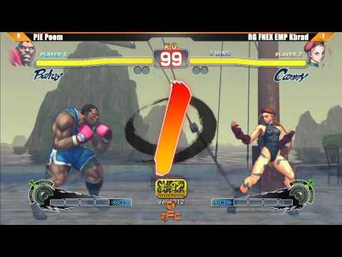 SSF4 AE2012 Top 8 PIE Poem vs RG FNEX EMP Kbrad - The Fall Classic Tournament