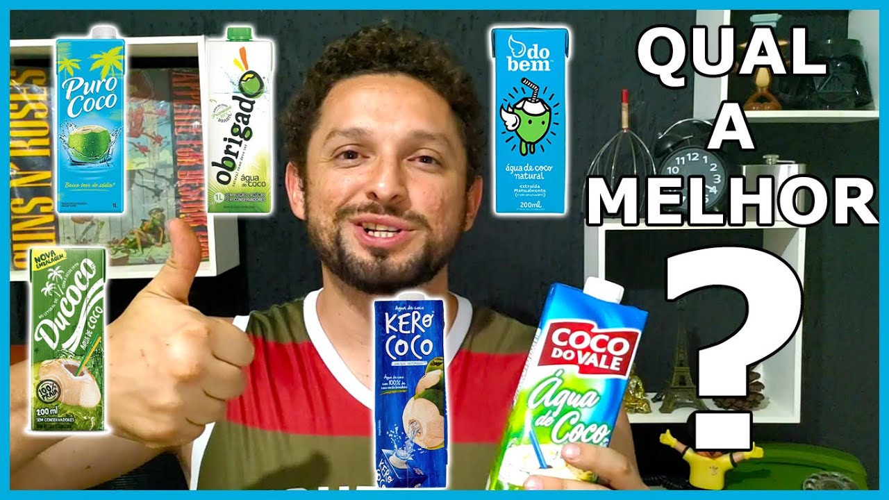 QUAL A MELHOR  E MAIS SAUDAVEL AGUA DE COCO | #15 GORDICE DA SEMANA