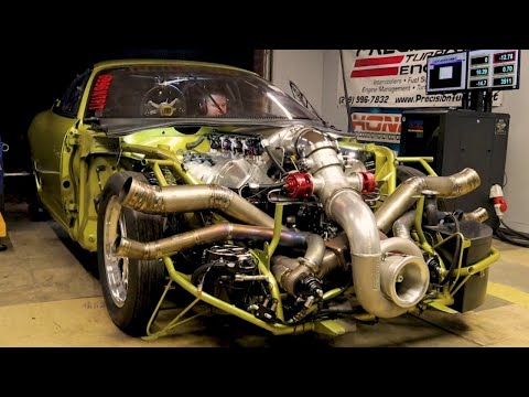 Top 5 CRAZY - HUGE Turbo Cars & Turbo Trucks in The World