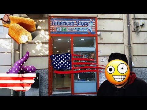 Ho provato 50€ di prodotti americani