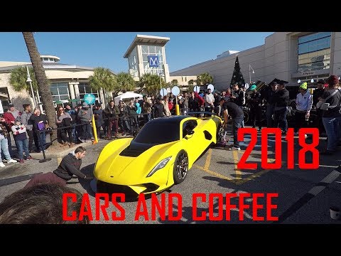 First Cars & Coffee of 2018 (Hennessy Venom F5 Reveal)