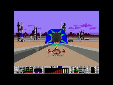 S.T.U.N. Runner S.T.U.N.ランナー Arcade cheat アーケード チート ノーミス 時間短縮 最速 Fastest TAS