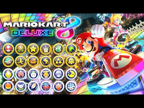 Mario Kart 8 Deluxe - Full Game + DLC 100% Walkthrough