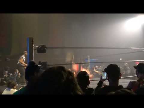 JD Drake misses a Moonsault then eats a Thrust Kick from MV Young!