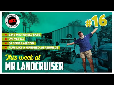 This Week at Mr Landcruiser #16 - BJ46 Mid-Wheel Base, L97 V8 Swapped FJ45 and more!!!