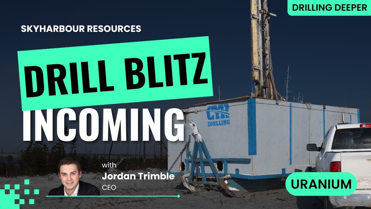 President & CEO Jordan Trimble with Mining.com.au