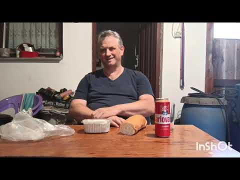 Griebenschmalz & Maismehl Baguette | Karlovačko Lager 