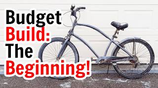 Transforming a $25 Walmart Cruiser: Episode 1 – Strip & Plan for the Cheap Bike Build-Off 2025!
