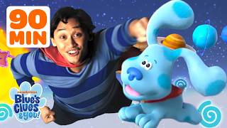 Blue & Josh's BIGGEST Skidoo Adventures! 🌈 🌖 90 Minutes | Blue's Clues & You!