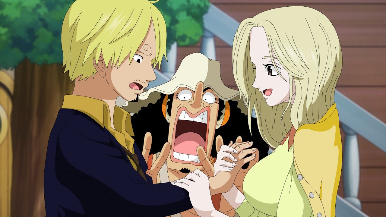 Reação de Usopp após Sanji conhecer Kaya em One Piece
