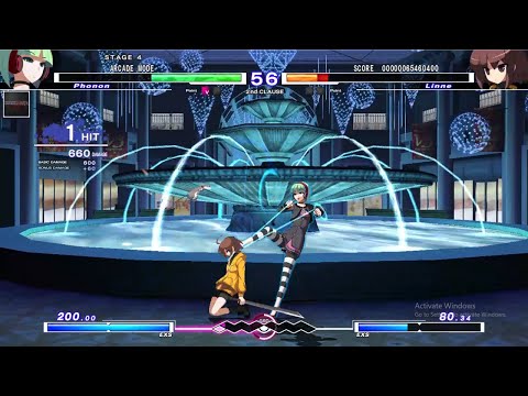 UNDER NIGHT IN-BIRTH EXE: LATE [ST] - Phonon Gameplay [Arcade Mode] Part 1