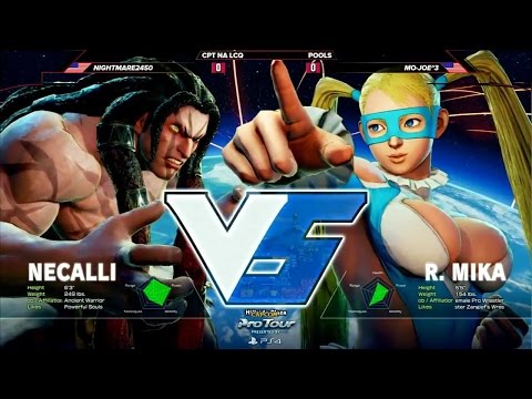 SFV: Nightmare2450 vs Mo-Joe^3 - NA Last Chance Qualifier - Red Bull Battle Grounds Pools - CPT2016