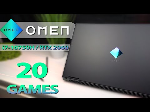 HP Omen 15 2020 – 20 Spiele getestet / RTX 2060 / i7-10750H