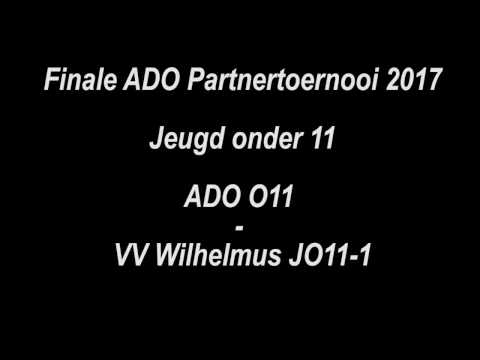 26 maart 2017 Finale ADO Partnertoernooi 2017 Wilhelmus JO11-1 - ADO Onder 11 1-12