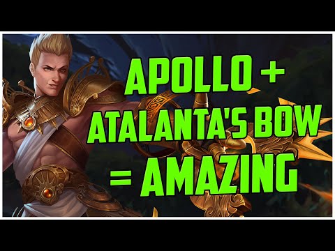 APOLLO + ATALANTA'S BOW = AMAZING! RANKED SMITE S10