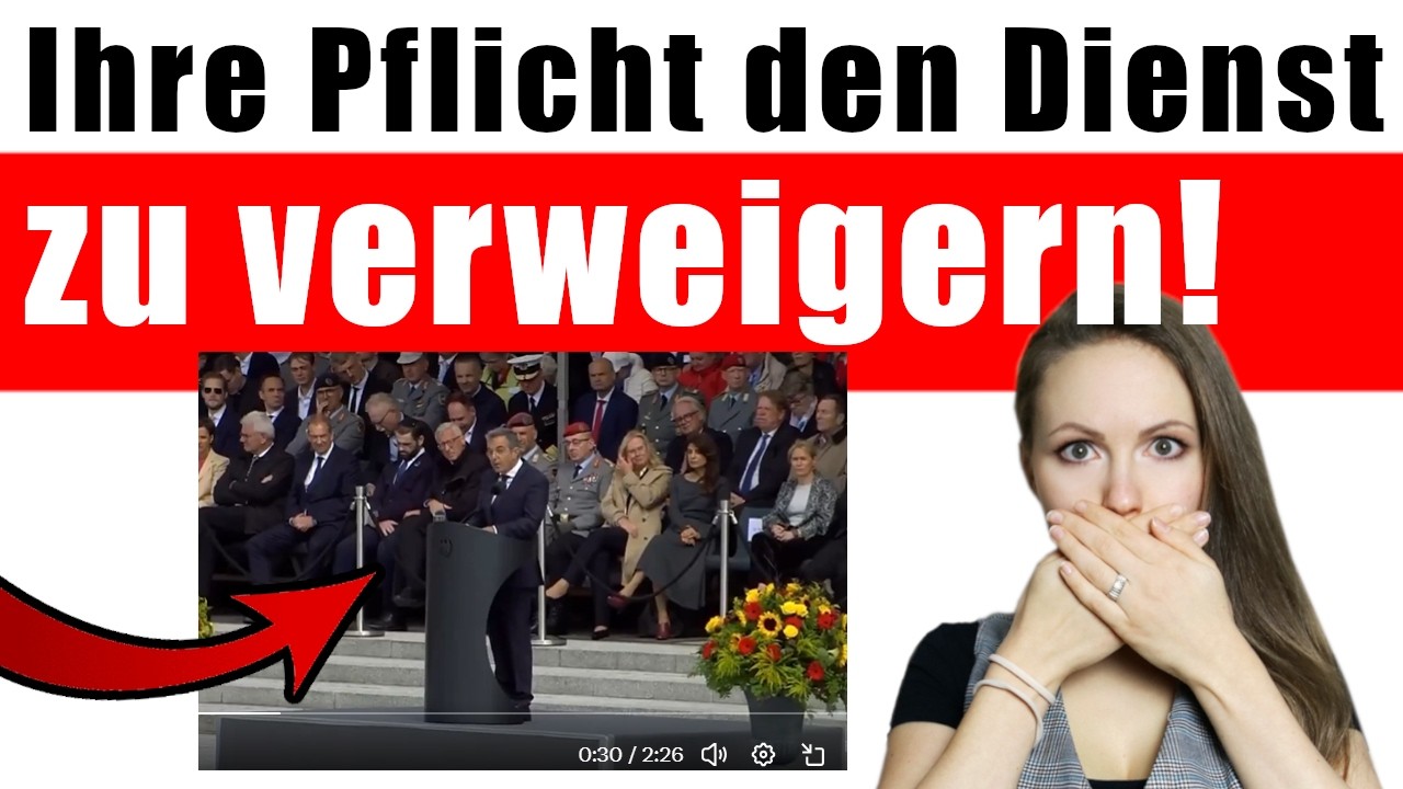 Sensationelle Rede beim feierlichen Rekrutengelöbnis!