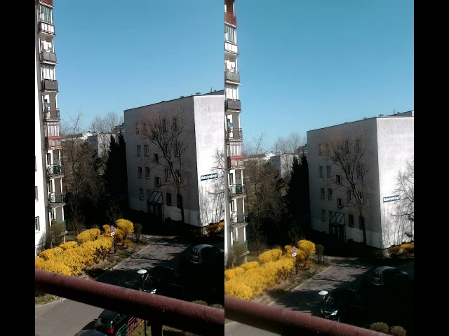 Example video output from the camera