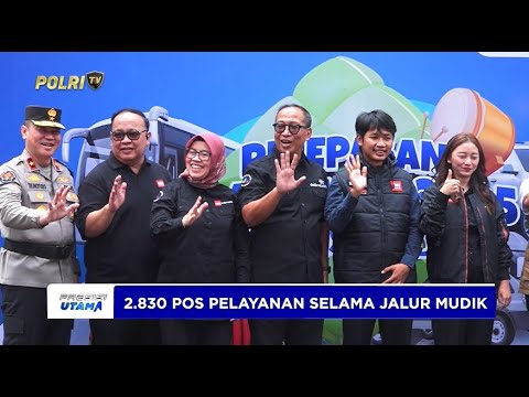 SATUAN OPERASI KERUPAT 2025 LEPAS TIM LIPUTAN MUDIK TRANSCORP