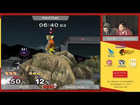 BUST3 - Slox (Fox) vs Swedish Delight (Sheik) - SSBM GF
