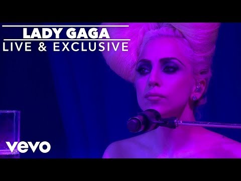 Lady Gaga - Speechless (Live At The VEVO Launch Event)