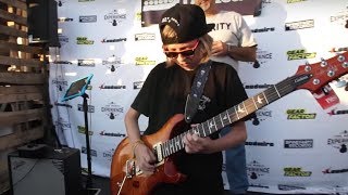 12-Year-Old Kid Destroys Opponents in Guitar Shred-Off
