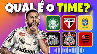 👉 🎶 QUE TIME É ESSE PELO HINO? ⚽ E O MASCOTE? #quiz