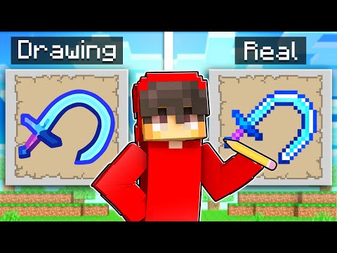 Cash - Cash Gets What he Draws in Minecraft!