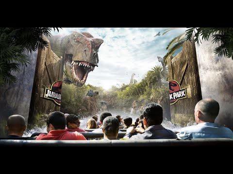JURASSIC WORLD-THE RIDE | UNIVERSAL STUDIO | TOUR | USA | CALIFORNIA.