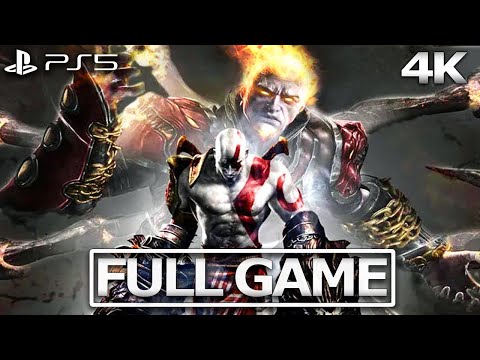 God Of War 3 Remastered  Full Gameplay Walkthrough / No Commentary 【Titan Difficulty】4K 60FPS