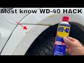 Will Wd 40 Remove Scratches In Car Paint
