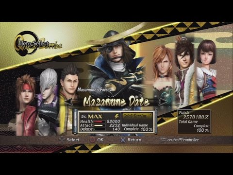 Sengoku Basara: Samurai Heroes All Characters [PS3]