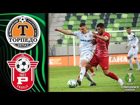 FC TORPEDO BELAZ vs FK RABOTNIČKI | Highlights | Conference League