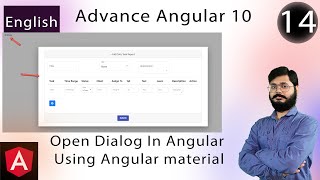 Angular 10 tutorial | How to open dialog or modal using angular material | Mat Dialog data flow