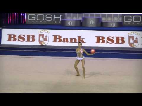 Kolomainen Alesia (FIN) ball  junior  final  Cup of World 2014 Minsk
