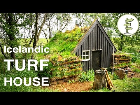 冰島美麗的小型草坪屋--全面參觀與採訪 (Beautiful Tiny Turf House in Iceland - Full Tour & Interview)