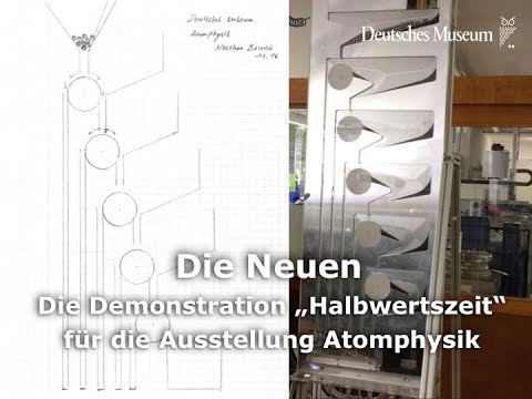 Die Demonstration "Halbwertszeit"