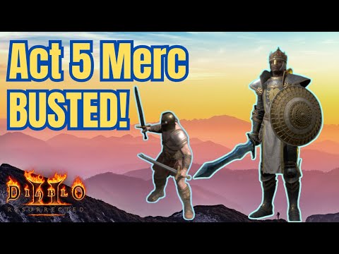 Can an Act 5 Merc Beat Hardcore Diablo 2 By Himself? | Diablo 2 Challenge Run