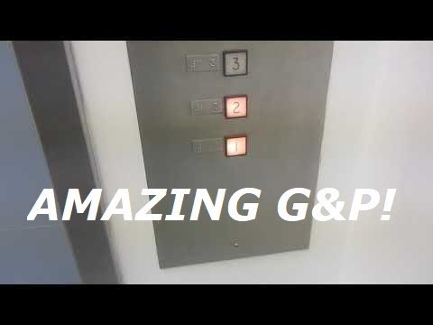 Montgomery hydraulic elevator at Olin Hall, Drake University, Des Moines IA