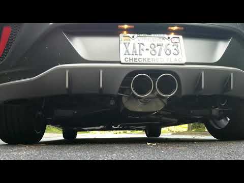 2019 Veloster R-Spec: Borla exhaust- with launch