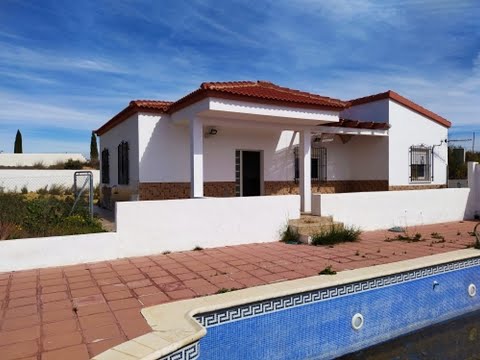 SOLD! Villa Lucy AH12238 - Bargain three bedroom villa for sale in Almeria with a swimming pool