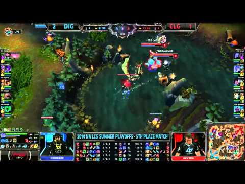 CLG Seraph Teleport fail ( DIG vs CLG Game 4)