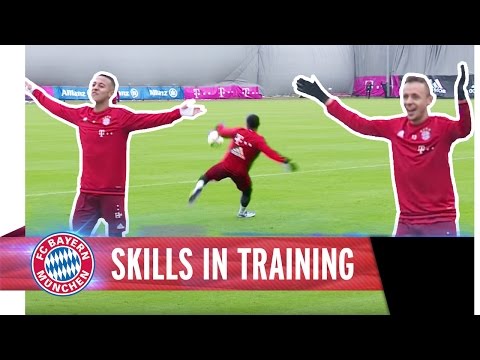 Thiago, Rafinha, Costa and Müller | "Extreme" Keepy-Uppies