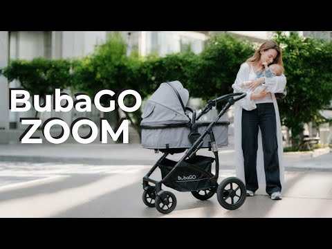 фото детская универсальная коляска bubago model zoom 0
