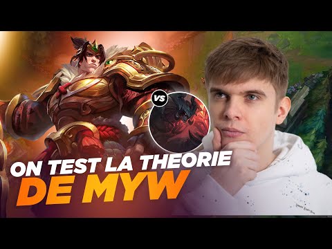 RHOBALAS : SOLOQ SMURF | ON TEST LA THEORIE DE MYW - GAREN VS AATROX | LOL FR